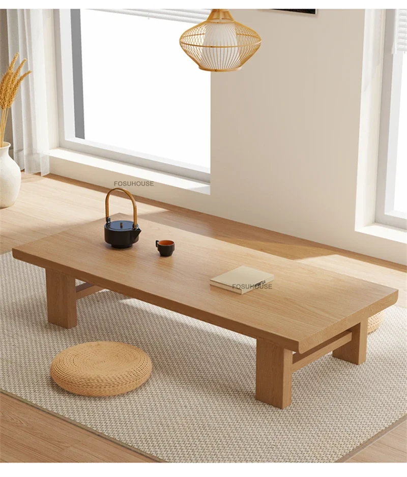 Japanese Solid Wood Coffee Tables
