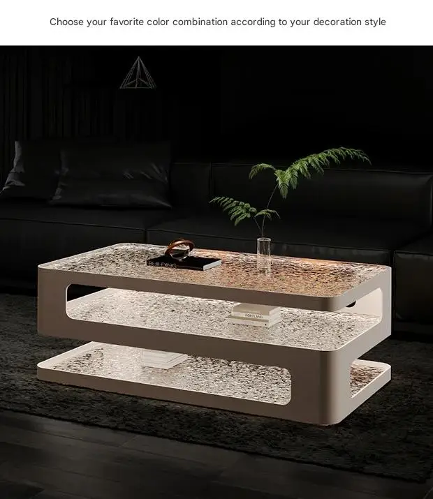 Luksuriøst salongbord – nordisk design med glass og minimalistisk stil