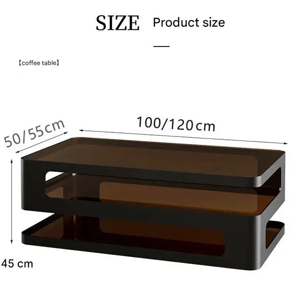 Luksuriøst salongbord – nordisk design med glass og minimalistisk stil