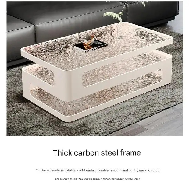 Luksuriøst salongbord – nordisk design med glass og minimalistisk stil