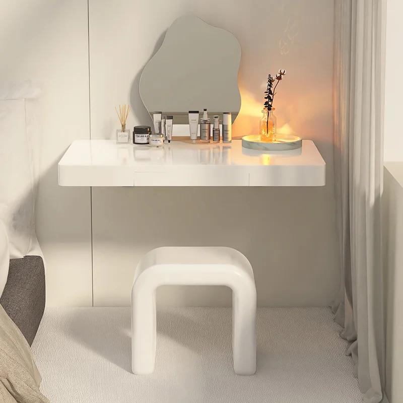 Modern Wall-Mounted Dressing Table Makeup Table Simple Bedroom Hanging Dressing Table