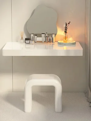 Modern Wall-Mounted Dressing Table Makeup Table Simple Bedroom Hanging Dressing Table