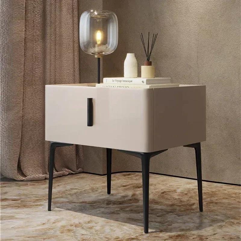 Nordic Bedroom Nightstand Minimalist Bedside