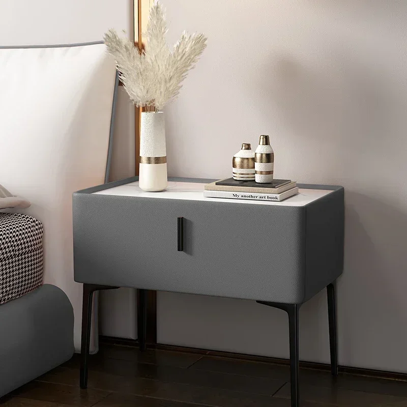 Nordic Bedroom Nightstand Minimalist Bedside