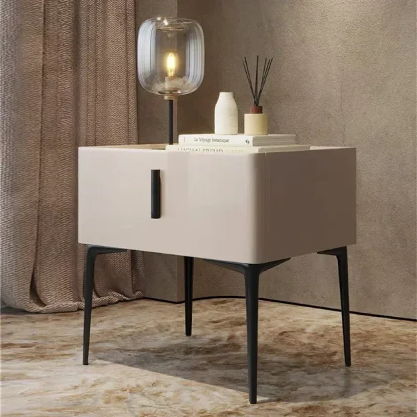 Nordic Bedroom Nightstand Minimalist Bedside