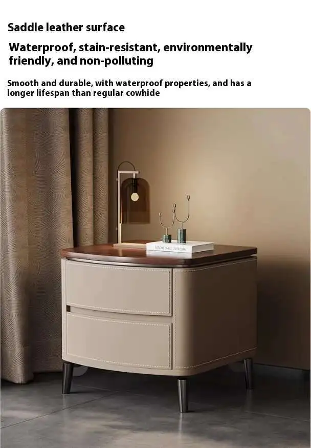 Design moderne luksuriøst nattbord – Europastil unik minimalistisk nattbord