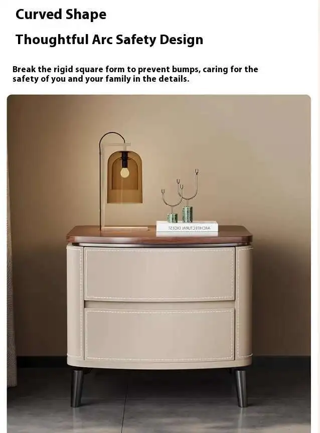 Design moderne luksuriøst nattbord – Europastil unik minimalistisk nattbord