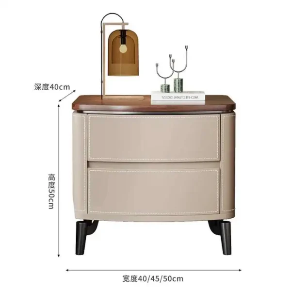 Design moderne luksuriøst nattbord – Europastil unik minimalistisk nattbord