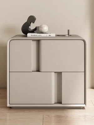Nordic Creative Double-layer Storage Bedside Table