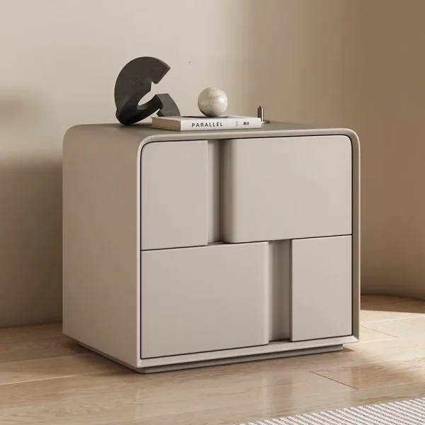 Nordic Creative Double-layer Storage Bedside Table