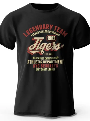 Minimalist Tiger 100%Cotton T-Shirt - Unisex Short Sleeve Tee