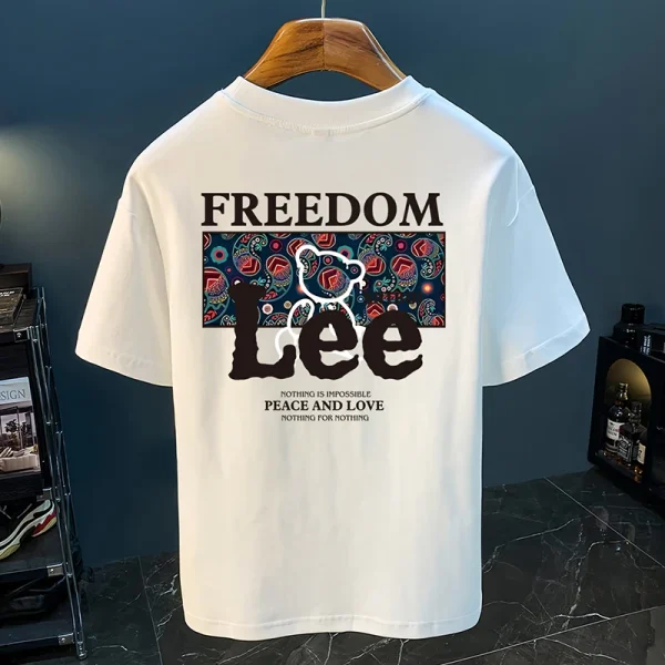 American Fashion Brand Cotton Tee - 2025 Unisex Design