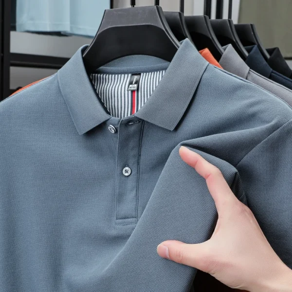100% Cotton Men's Golf Polo - Summer Business Casual