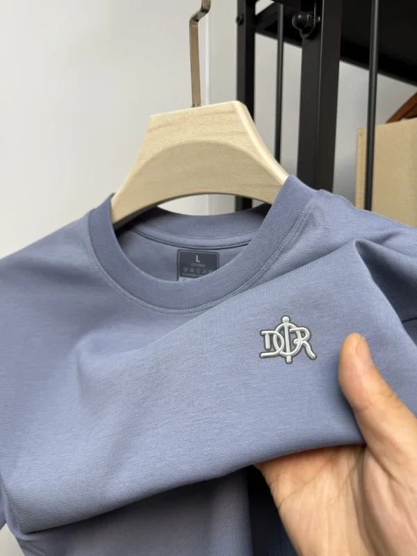 Premium Letter Badge Cotton Tee