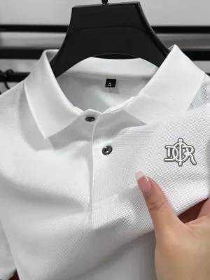 100% pure cotton polo shirt summer fashion hot selling