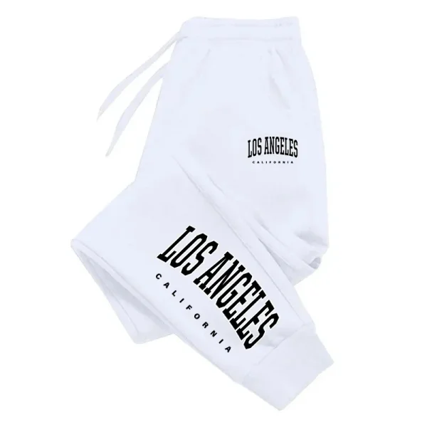 Los Angeles Unisex Jogger Sweatpants - Elastic Waist