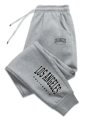 Los Angeles Unisex Jogger Sweatpants - Elastic Waist