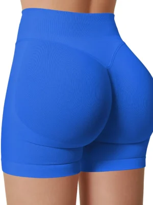 Summer High Waist Yoga Shorts - Running Fitness Leggings