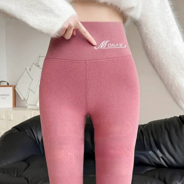 Winter Cashmere High Waist Leggings - Velvet Lined Plus