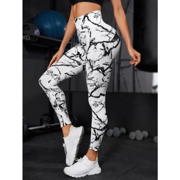 High Waist Tie Dye Yoga Leggings