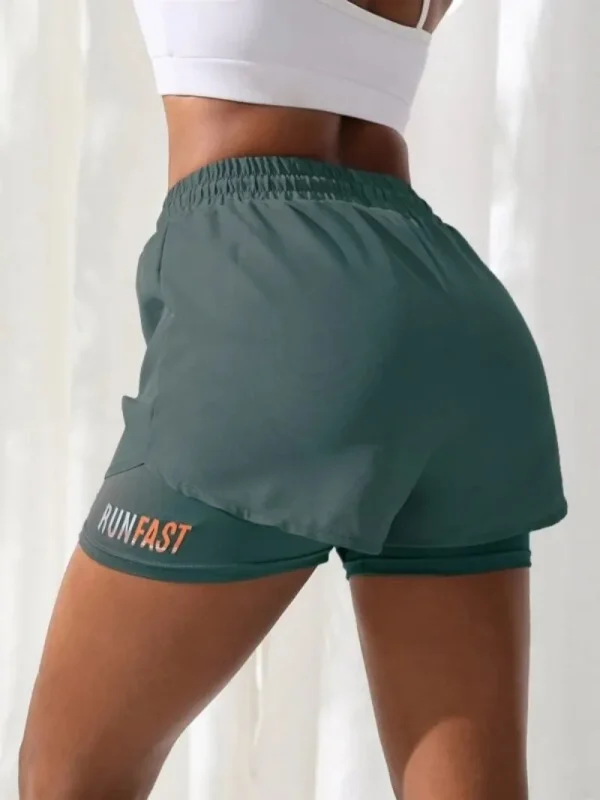 Women's High Rise 2-in-1 Shorts