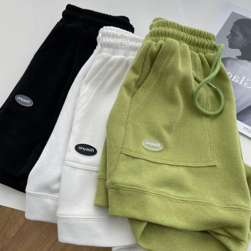 Women's Loose Drawstring Pants - Comfortable Wide Leg