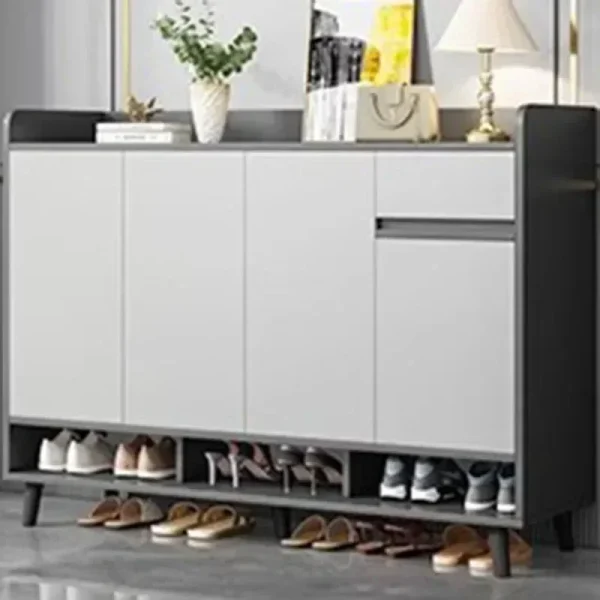 Multi-Layer Nordic Shoe Cabinet with Drawers