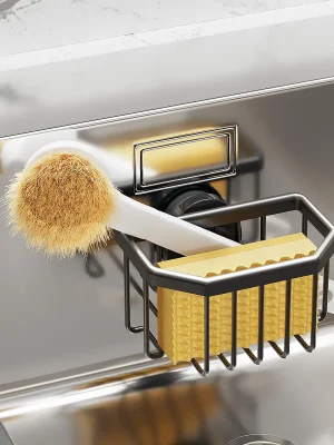 TAILI Rustproof Suction Cup Sponge Holder