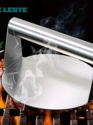 Stainless Steel Smash Burger Press Hamburger