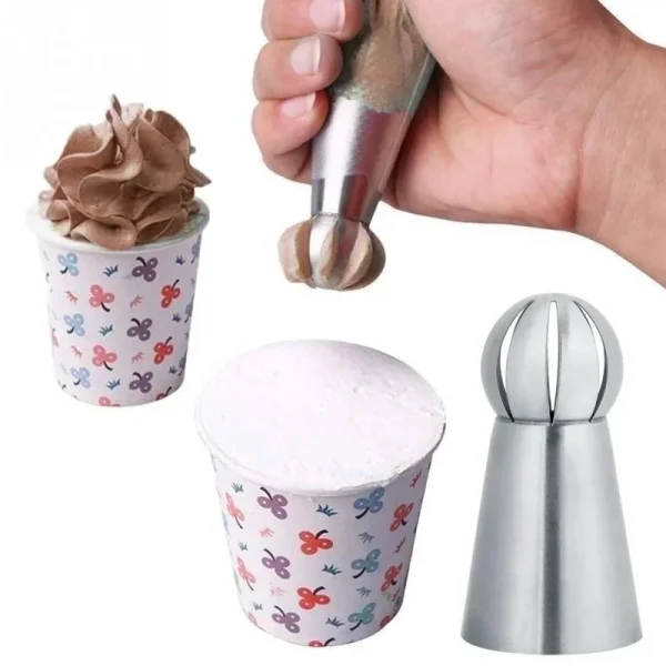 Russian Pastry Nozzles Set Stainless Steel