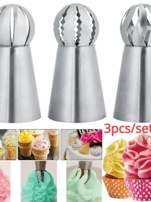 Russian Pastry Nozzles Set Stainless Steel