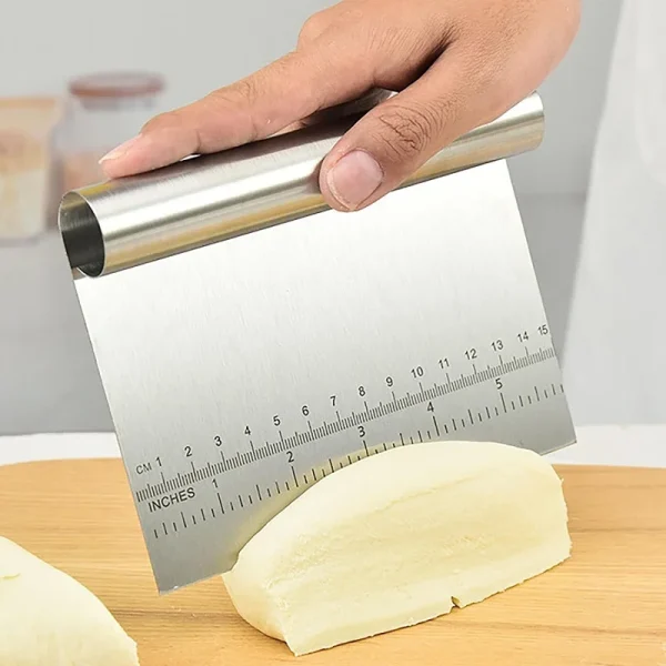 Stainless Steel Pastry Cutter & Scraper