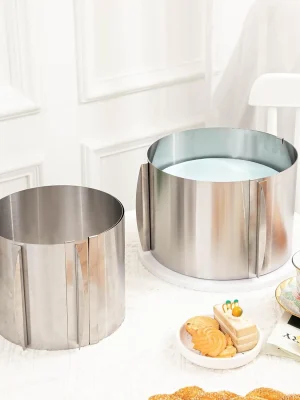 Stainless Steel Adjustable Cake Ring