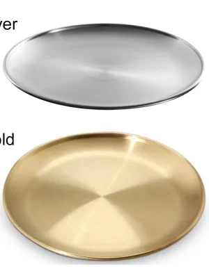 Stainless Steel Metal Dining Disc