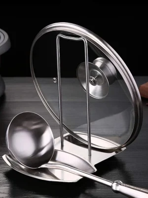 Stainless Steel Pot Lid Rack
