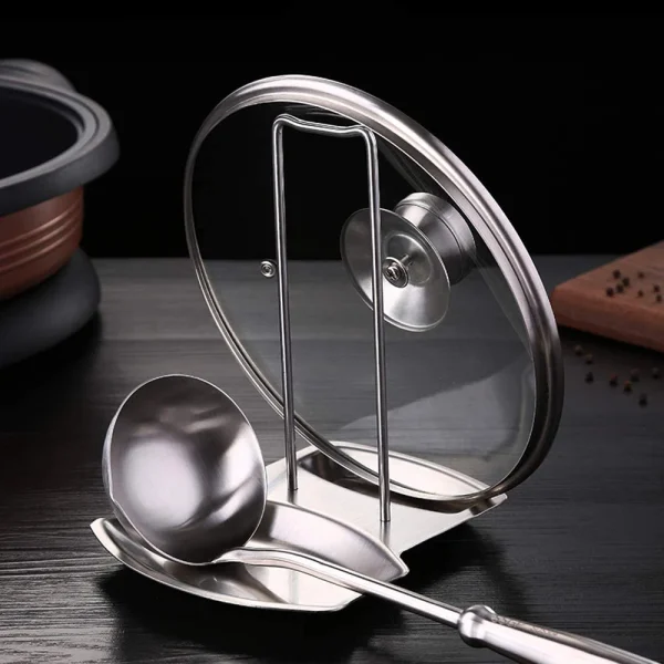 Stainless Steel Pot Lid Rack