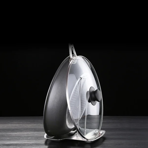 Stainless Steel Pot Lid Rack