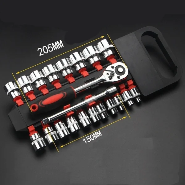 Wrench Socket Set – Car & Bike Repair Tool Kit
