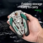 Foldable Wire Stripper – Multi-Function Crimping & Winding Tool with Pulley Design