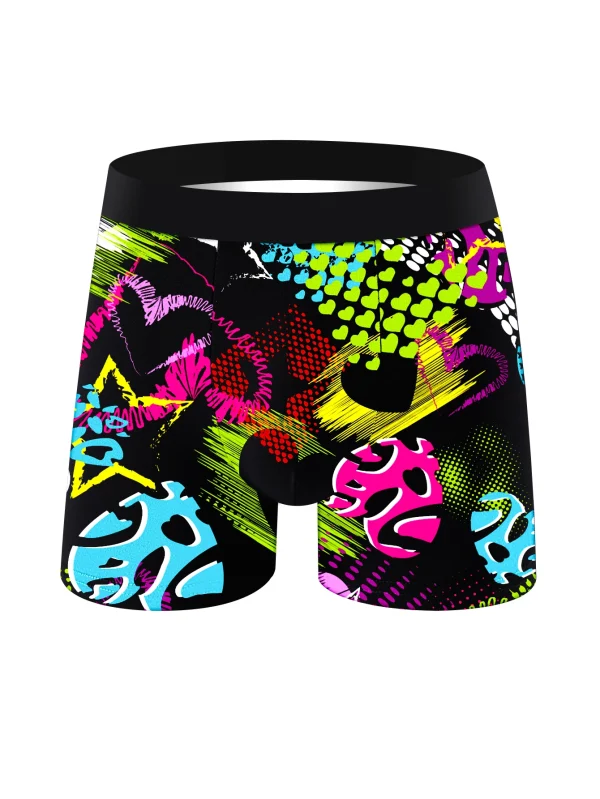 10PCS Men’s Long Boxers – Soft, Comfortable & Skin-Friendly Underwear