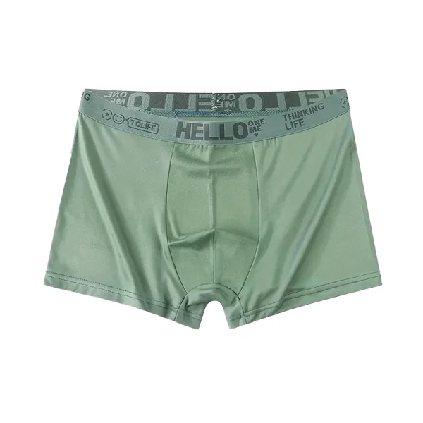 10PCS Men’s Boxer Trunks – Breathable, Quick-Dry & Stretchy Underwear