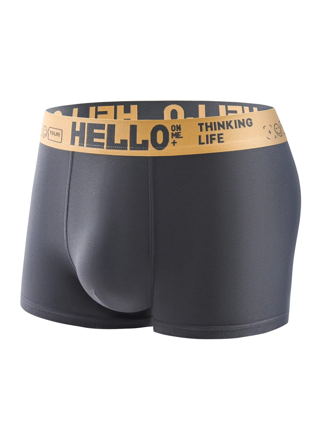 10PCS Men’s Underwear – Breathable, Comfortable Boxer Shorts in Slim & Loose Fit