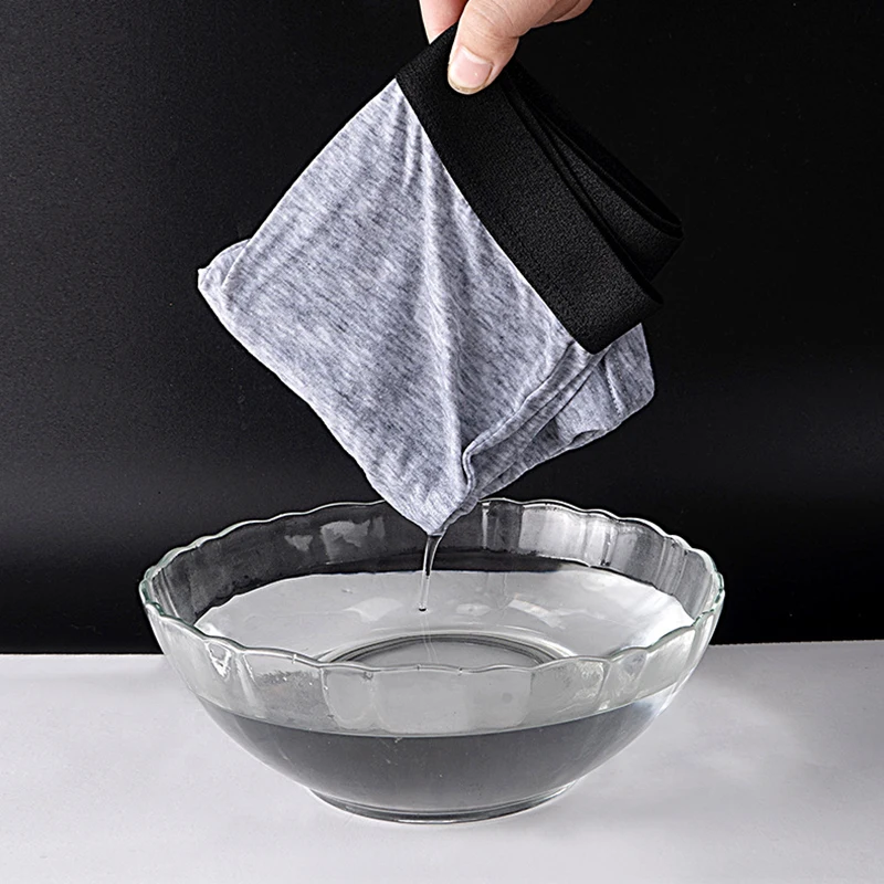 10 Pcs Antibacterial Breathable Plus Size MEN'S Shorts Underwear Europe And America Size MEN'S Solid Color Sexy Boxer Underwear
