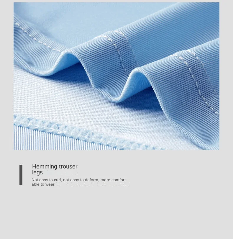 4pcs Boxer Shorts Men's Ice Silk Underwear
