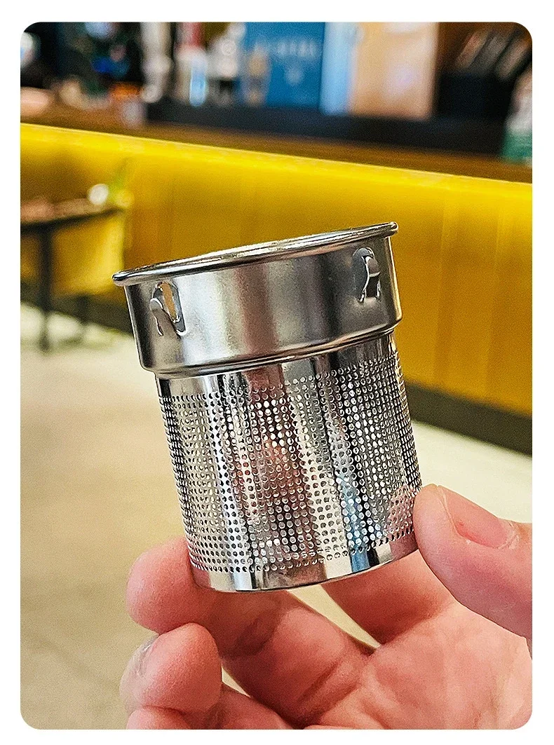 750/1000 ml Transparent Drikkekopp i Borosilikatglass