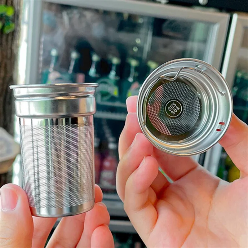 Large Capacity Portable Borosilica Glass Bottle With Tea Infuser Filter