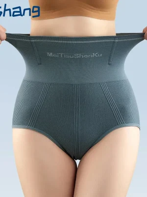 Høy Midje Shapewear Truser – Sømløse Truser med Magekontroll og Rumpe­løft