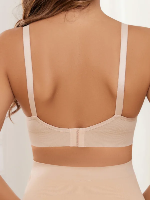 Sexy Sportstopp for Kvinner – Kryssrygg, Push-Up YogabH, Myk og Pustende