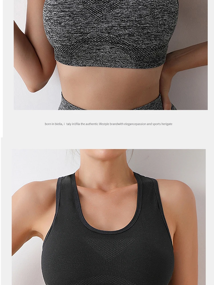 Soutien-gorge Push-Up Femme – Respirant, Sans Armature, Sport Yoga Fitness