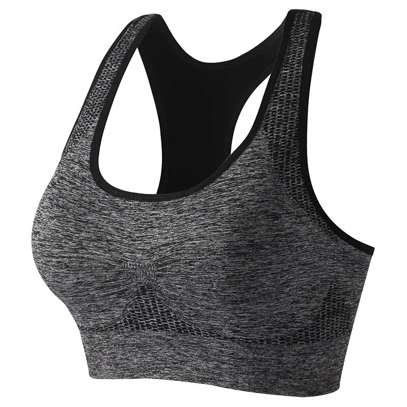 Women's Low Impact Sports Bra – Padded Backless Yoga Crop Top